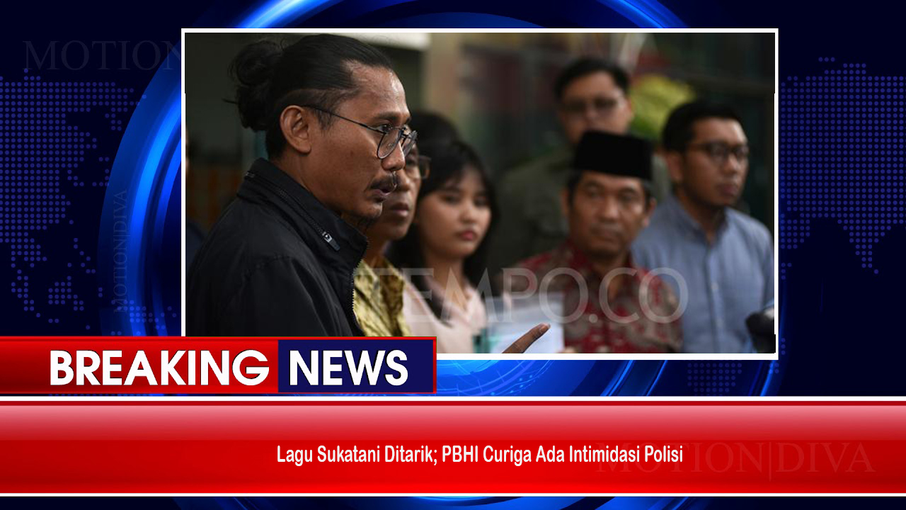 Lagu Sukatani Ditarik; PBHI Curiga Ada Intimidasi Polisi