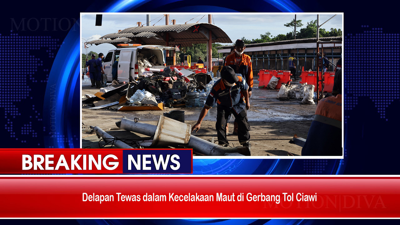 Delapan Tewas dalam Kecelakaan Maut di Gerbang Tol Ciawi