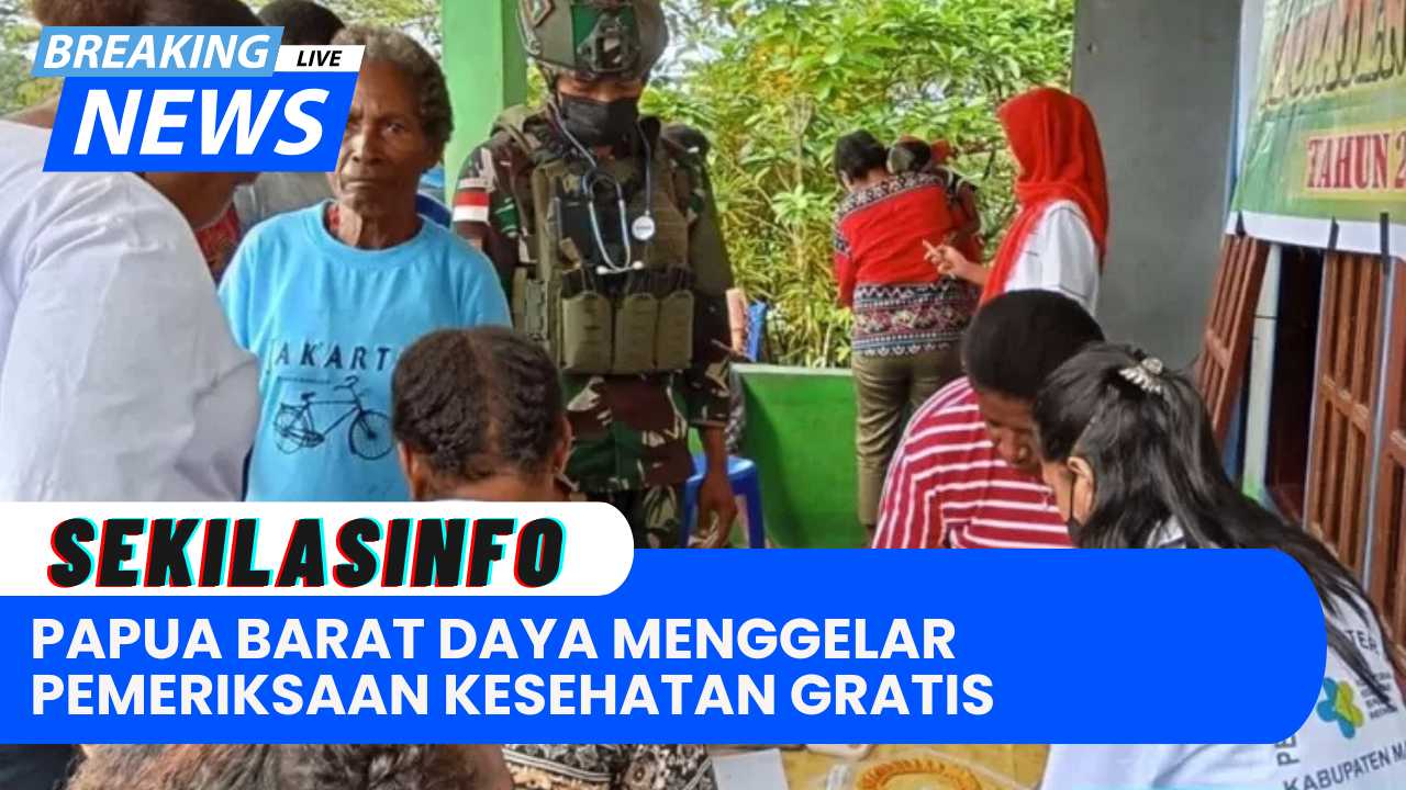 Papua Barat Daya Akan Menggelar Pemeriksaan Kesehatan Gratis di Seluruh Wilayah