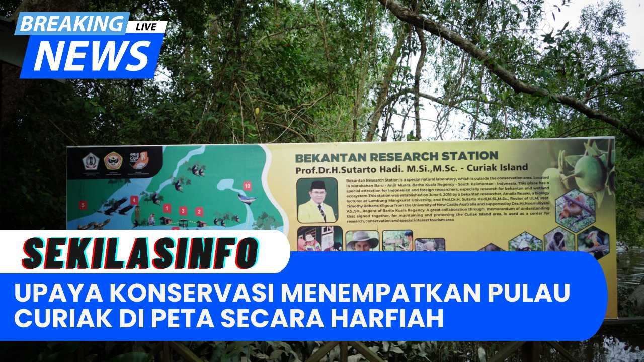 Upaya Konservasi Menempatkan Pulau Curiak di Peta Secara Harfiah